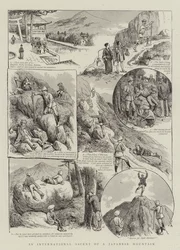 Un ascenso internacional de una montaña japonesa